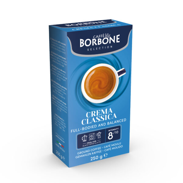 CAFÉ MOULU – 250g CREMA CLASSICA – BORBONE